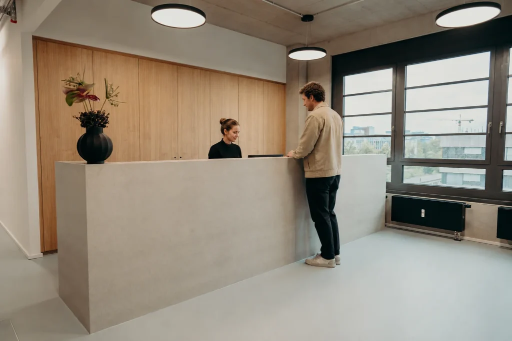 Moderne Praxisräume bei Theraplus München